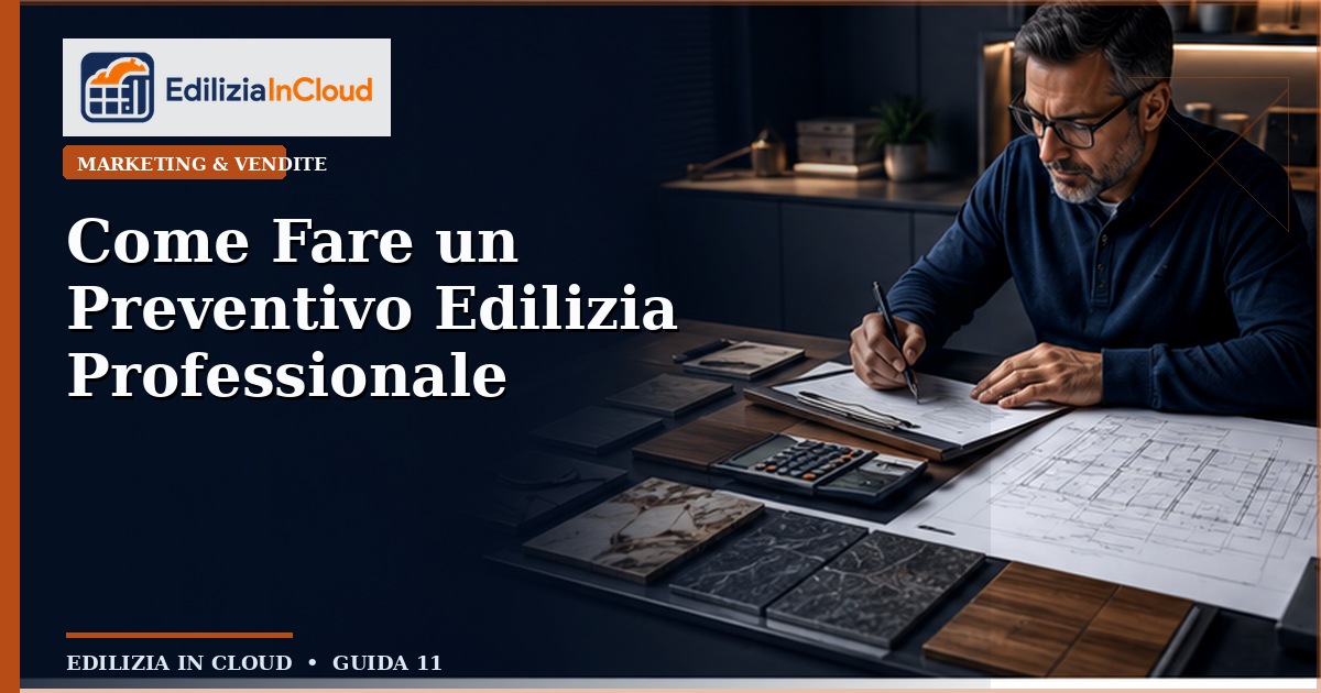 Come Fare un Preventivo Edilizia Professionale