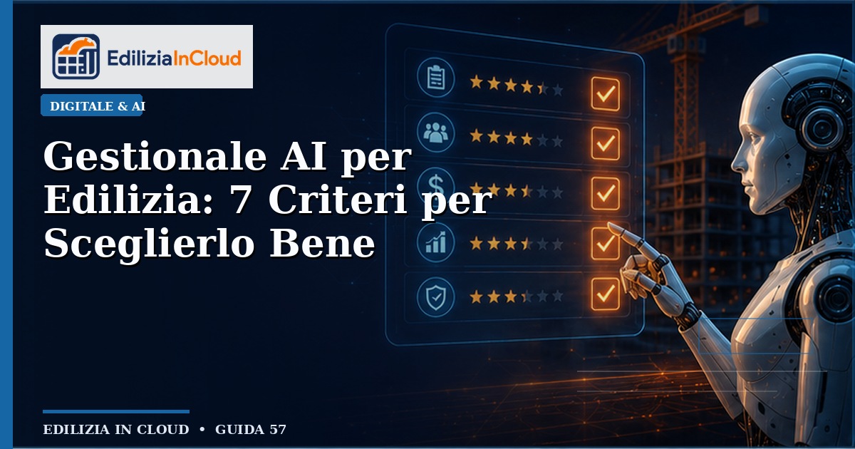 Edilizia in Cloud vs Pillar: due gestionali AI a confronto