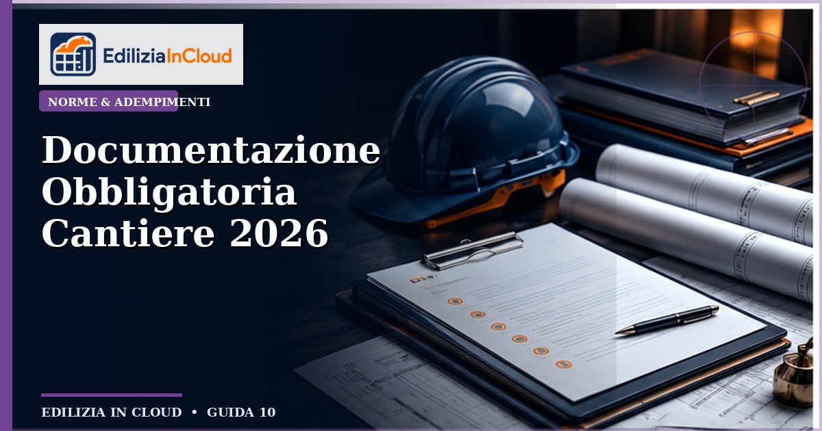 Cartello di cantiere obbligatorio: contenuti e sanzioni