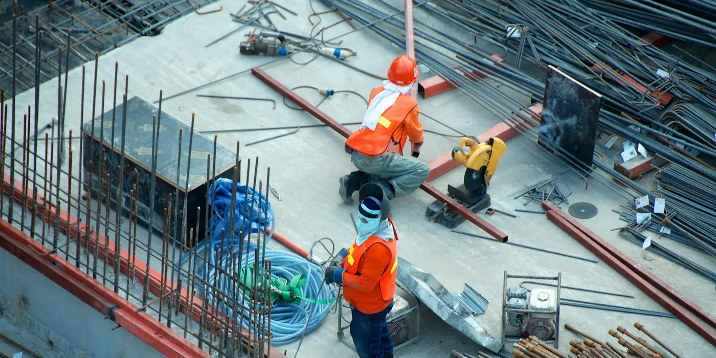 Cantiere edile a Ancona